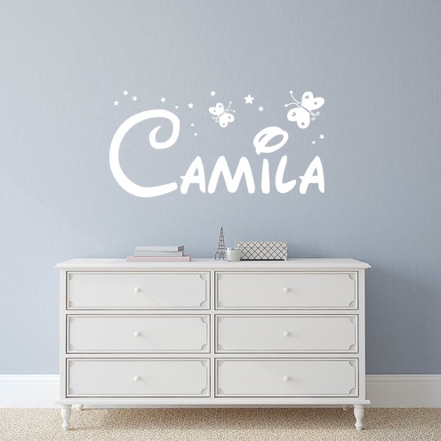 Vinilo nombre Camila