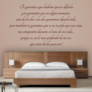 1896 Vinilos Texto Mía