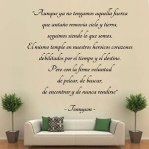 1902 Vinilos poema Tennyson