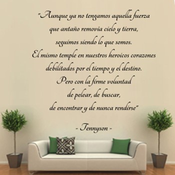 1902 Vinilos poema Tennyson