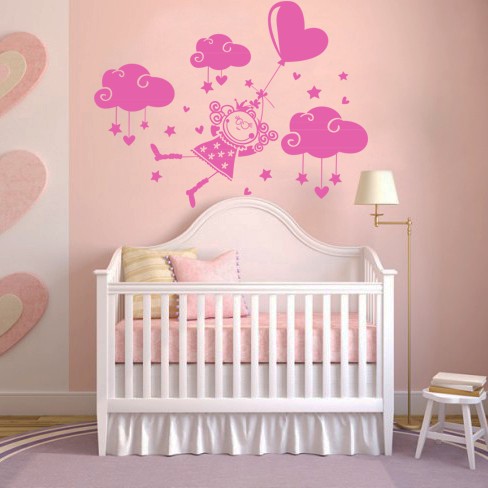 1909 Vinilos Hada con globo