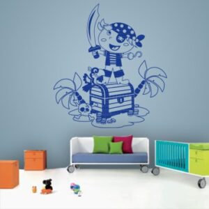 Vinilos de niño pirata