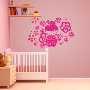 Vinilos niña japonesa