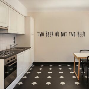 Vinilos frase Two Beer