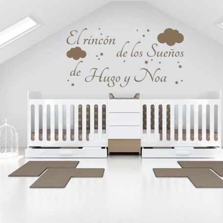 Vinilos El rincón de los Sueños de Hugo y Noa