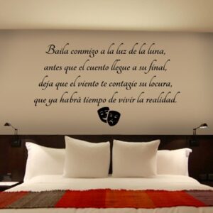 Vinilos Texto y máscaras