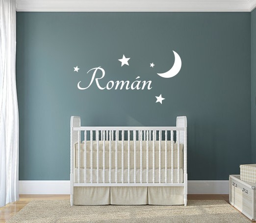 Vinilo nombre Román