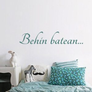 Vinilos texto euskera