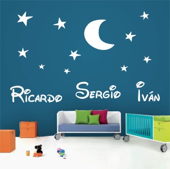 2035 Vinilos tres nombres