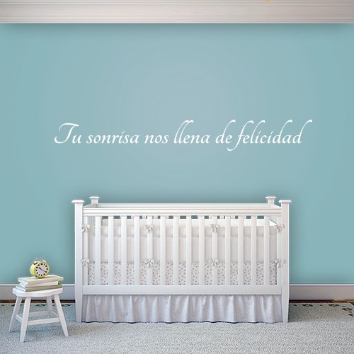 2067 Vinilo "Tu sonrisa..."