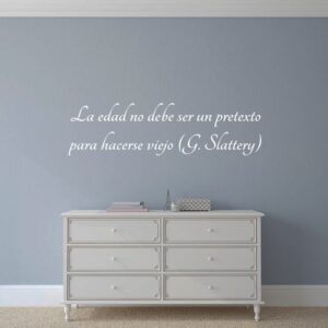 2076 Vinilos frase de G. Slattery