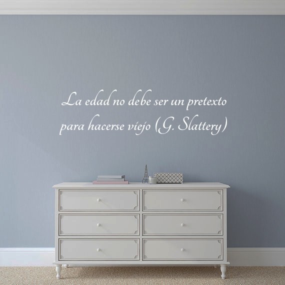 Vinilos frase de G. Slattery