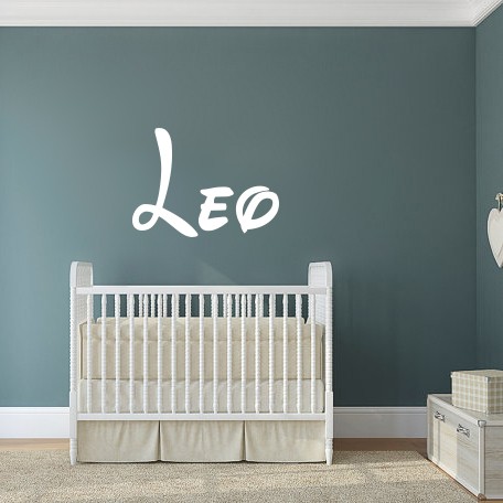 Vinilo nombre Leo