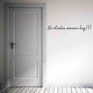 2118 Vinilos frase No olvides...