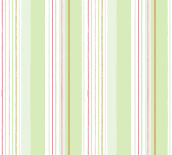 Rayas Verde menta, rosa y rojo