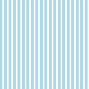 Papel Pintado Rayas Azul Cielo y Blanco