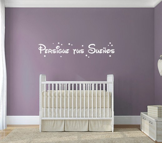 Vinilo texto "Persigue tus sueños"