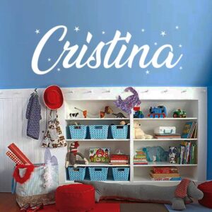 2270 Vinilos nombre Cristina