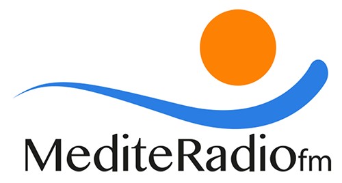 2278 Vinilo Logo MediteRadio FM