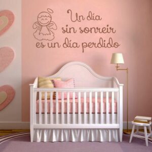 Vinilos Frase y angelito