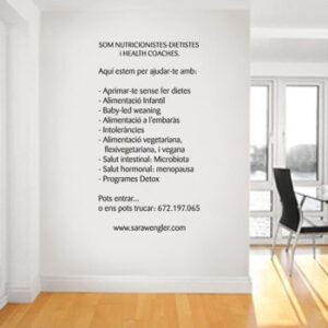 2294 Vinilo Empresa Dietista