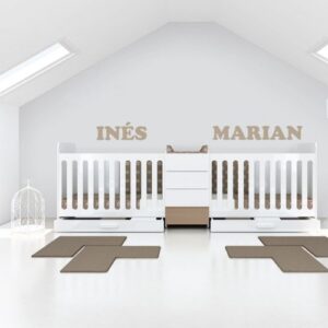 Vinilo nombres Inés y Marian