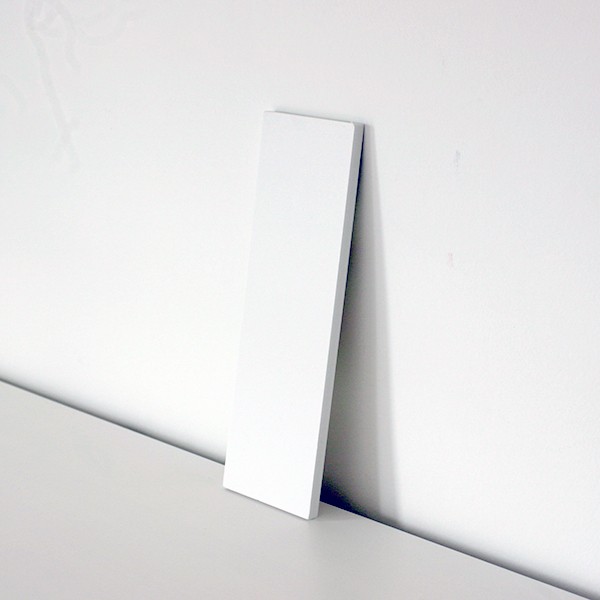 Letra I decorativa lisa