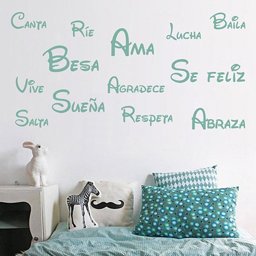 2466-3 Vinilo Palabras Disney