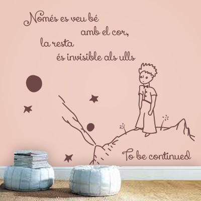 Vinilo Principito en catalán