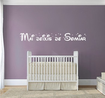 Vinilos Frase Somiar