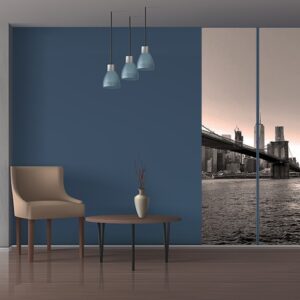 2510-3 Vinilo Foto Puente Brooklyn