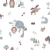 Papel Pintado Infantil de Animalitos
