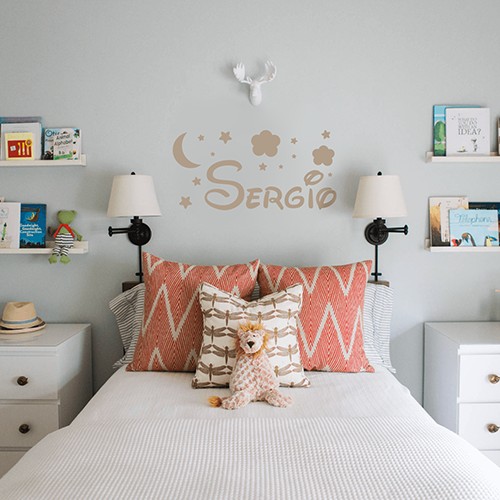 2564-2 Vinilos nombre Sergio