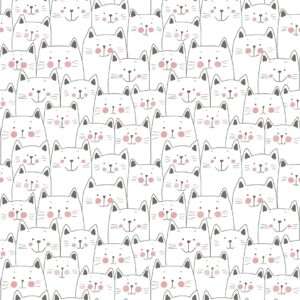 Papel Pintado Infantil gatitos