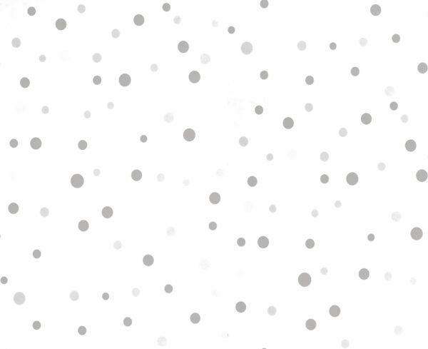 Papel Pintado Infantil circulitos grises