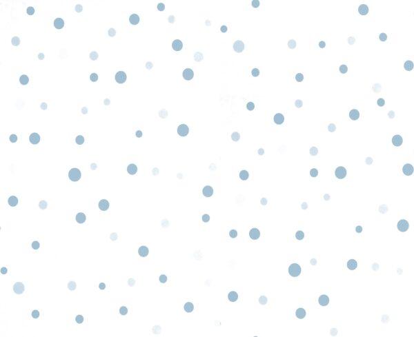 Papel Pintado Infantil circulitos azules