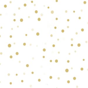 Papel Pintado Infantil circulitos amarillos