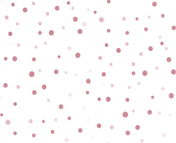 Papel Pintado Infantil circulitos rosas