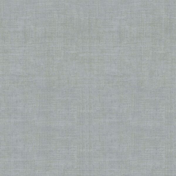 Papel pintado vinílico textura Lino azul