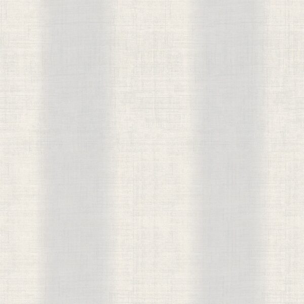 Papel pintado vinílico textura Lino blanco rayas