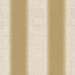 Papel pintado vinílico textura Lino rayas beige