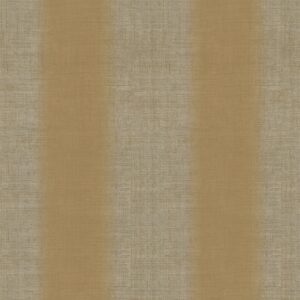 Papel pintado vinílico tela Lino rayas marrón