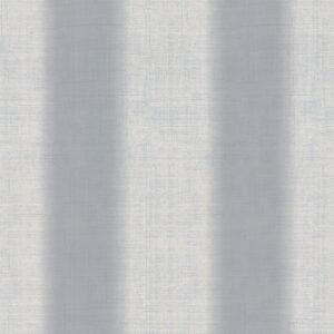 Papel pintado vinílico textura imitación Lino rayas azules