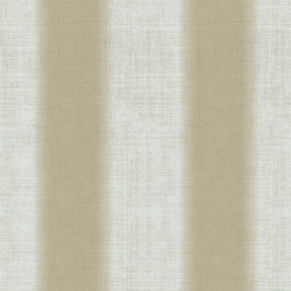Papel pintado vinílico textura imitación tela Lino rayas verdes