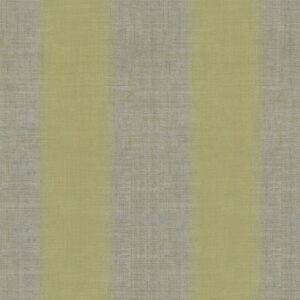 Papel pintado vinílico imitación textura tela Lino rayas verde oscuro