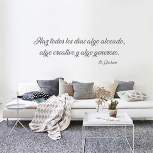 Vinilo Haz todos los días...