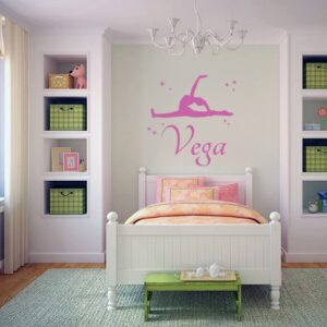 Vinilo Gimnasta nombre Vega