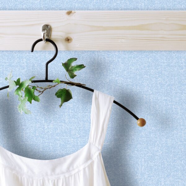 Papeles pintados de Esterilla con efecto arenilla fina color azul