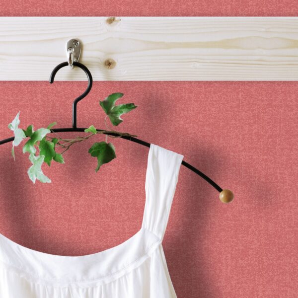 Papeles pintados de Esterilla con efecto arenilla fina color granate