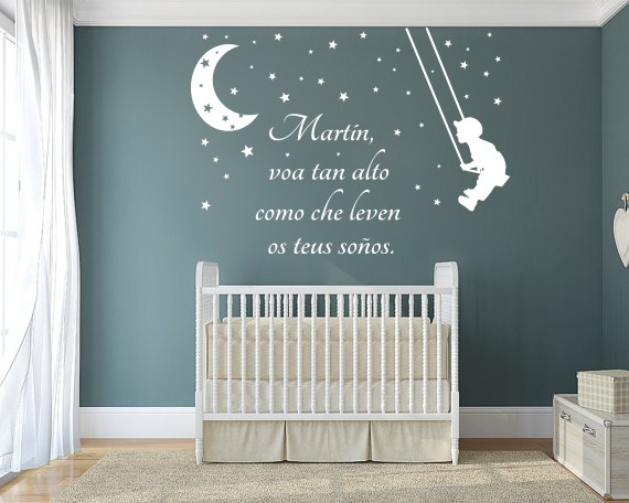 2871 Vinilos Columpio niño